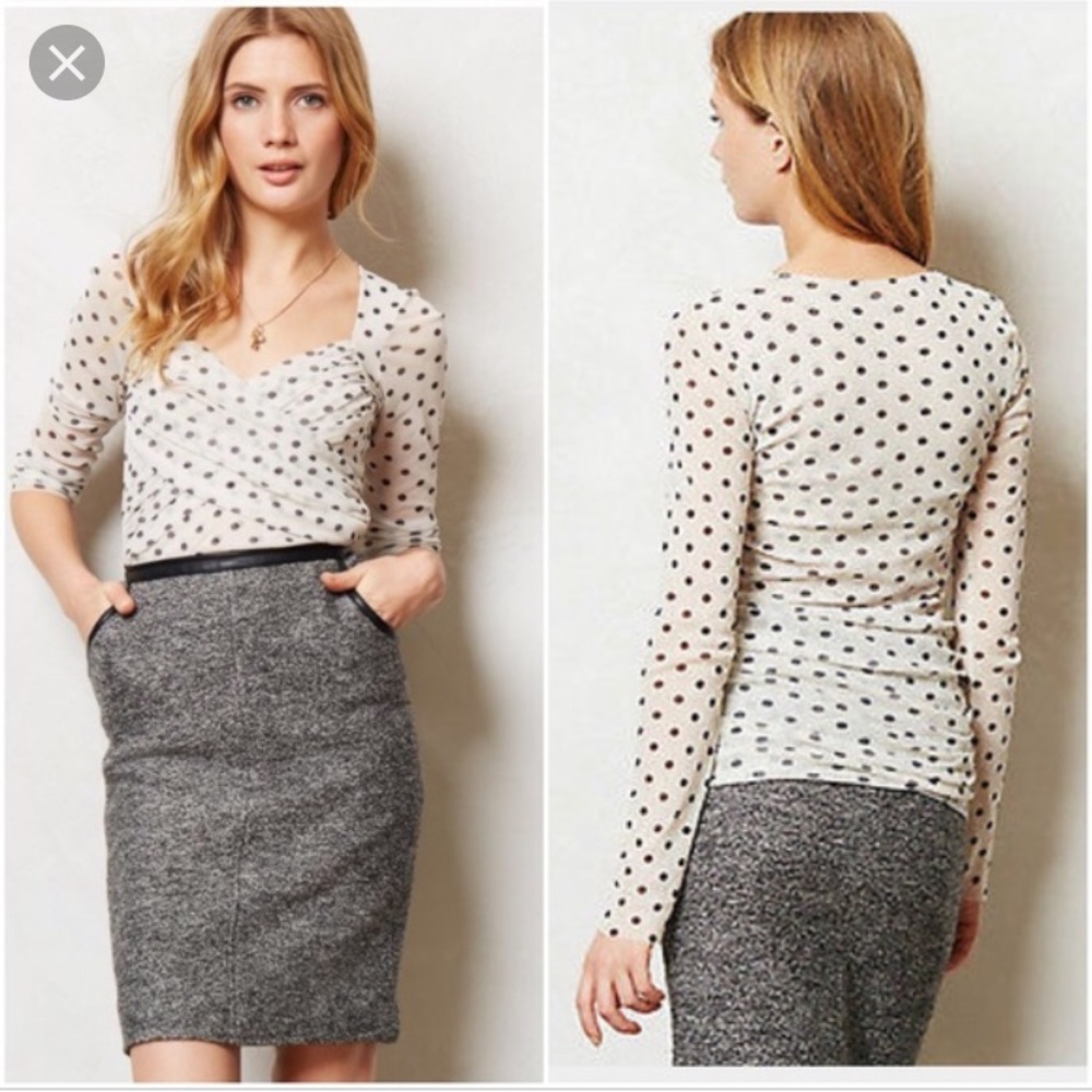 Mesh Dottie Top